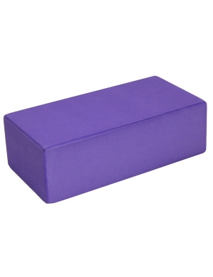 Fitness-Mad Hi-Density Yoga Brick - Purple